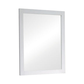 Selena Rectangular Dresser Mirror Cream White Selena Rectangular Dresser Mirror Cream White Half Price Furniture