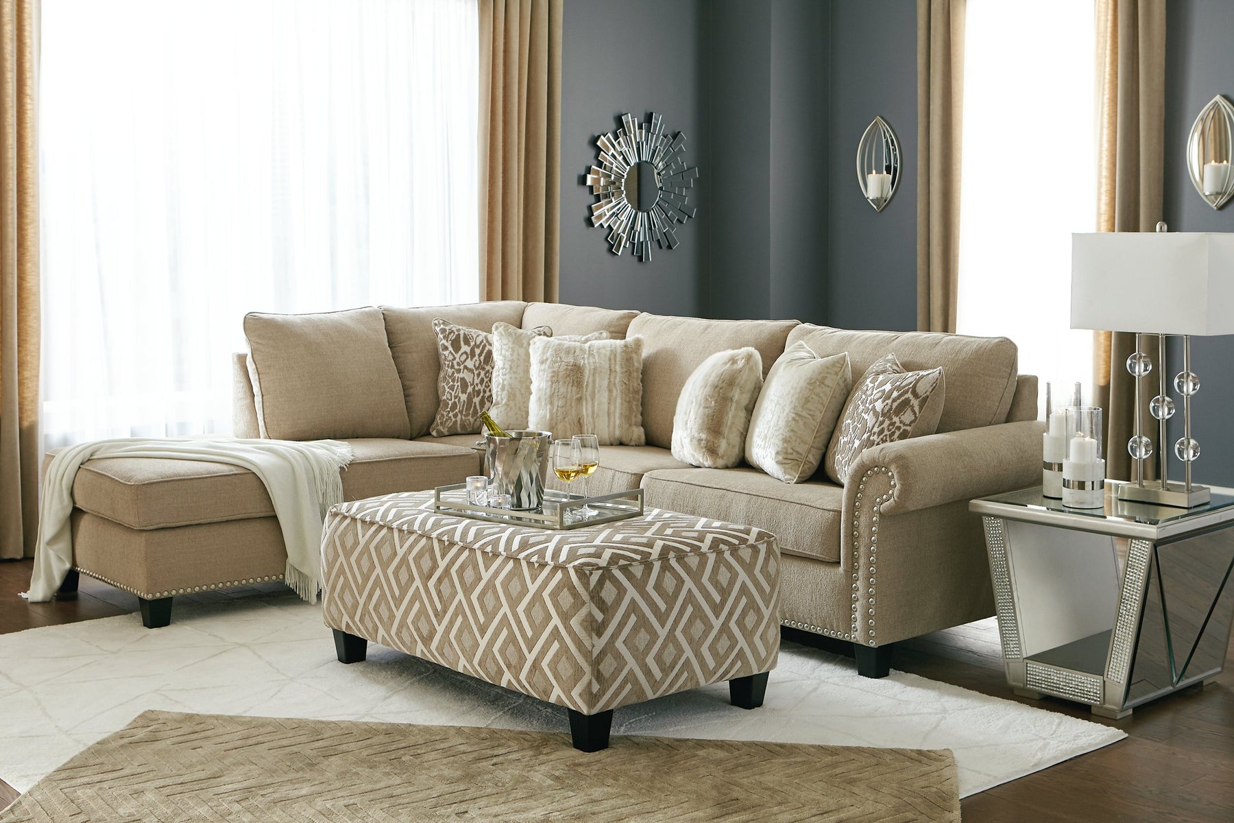 Dovemont Living Room Set - Half Price Furniture