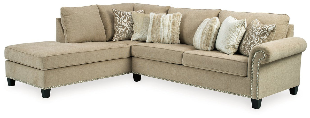 Dovemont 2-Piece Sectional with Chaise  Las Vegas Furniture Stores