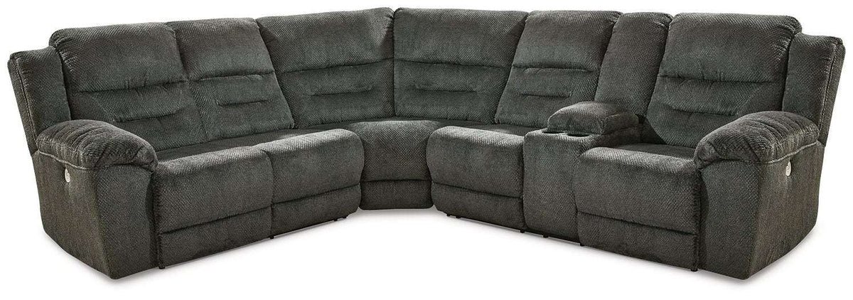 Nettington Power Reclining Sectional Half Price Furniture