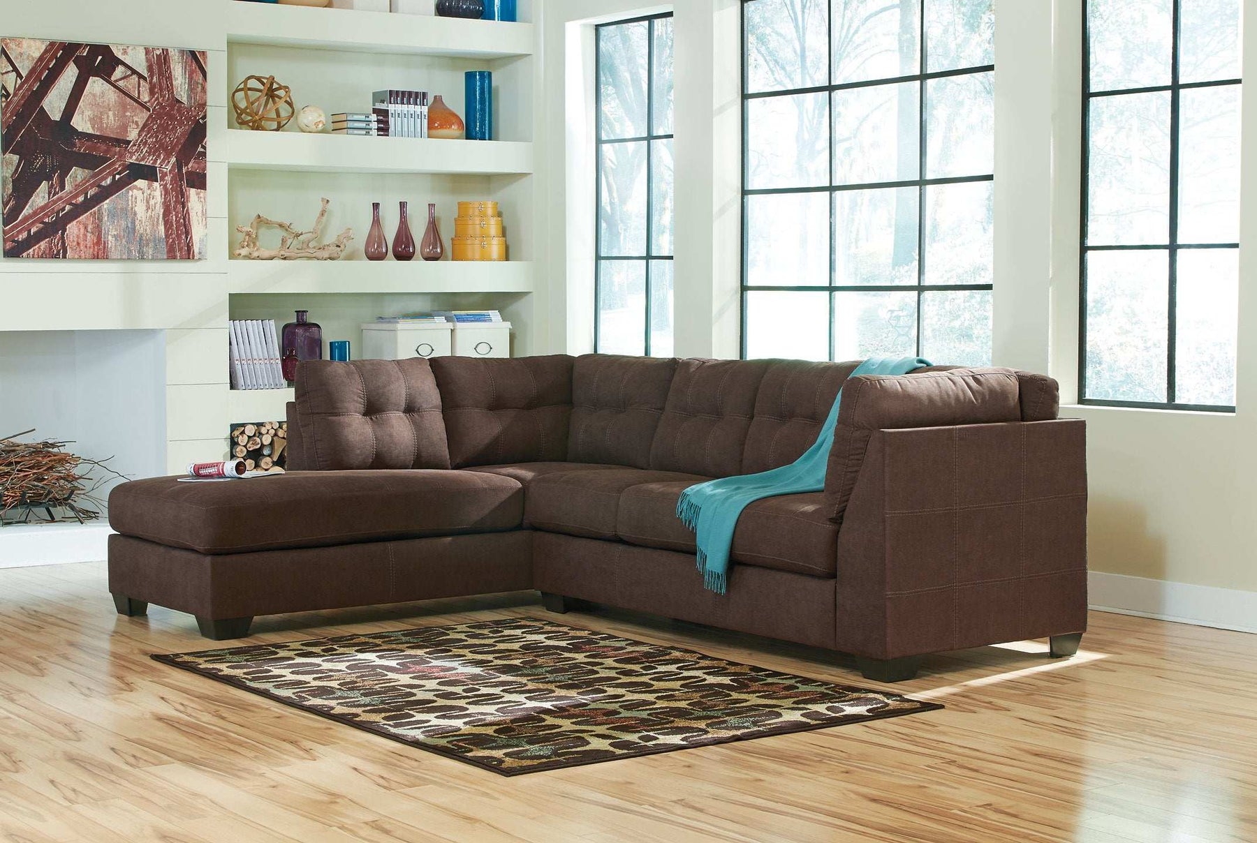 Maier 2-Piece Sectional with Chaise Half Price Furniture