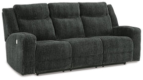 Martinglenn Power Reclining Sofa with Drop Down Table - Half Price Furniture