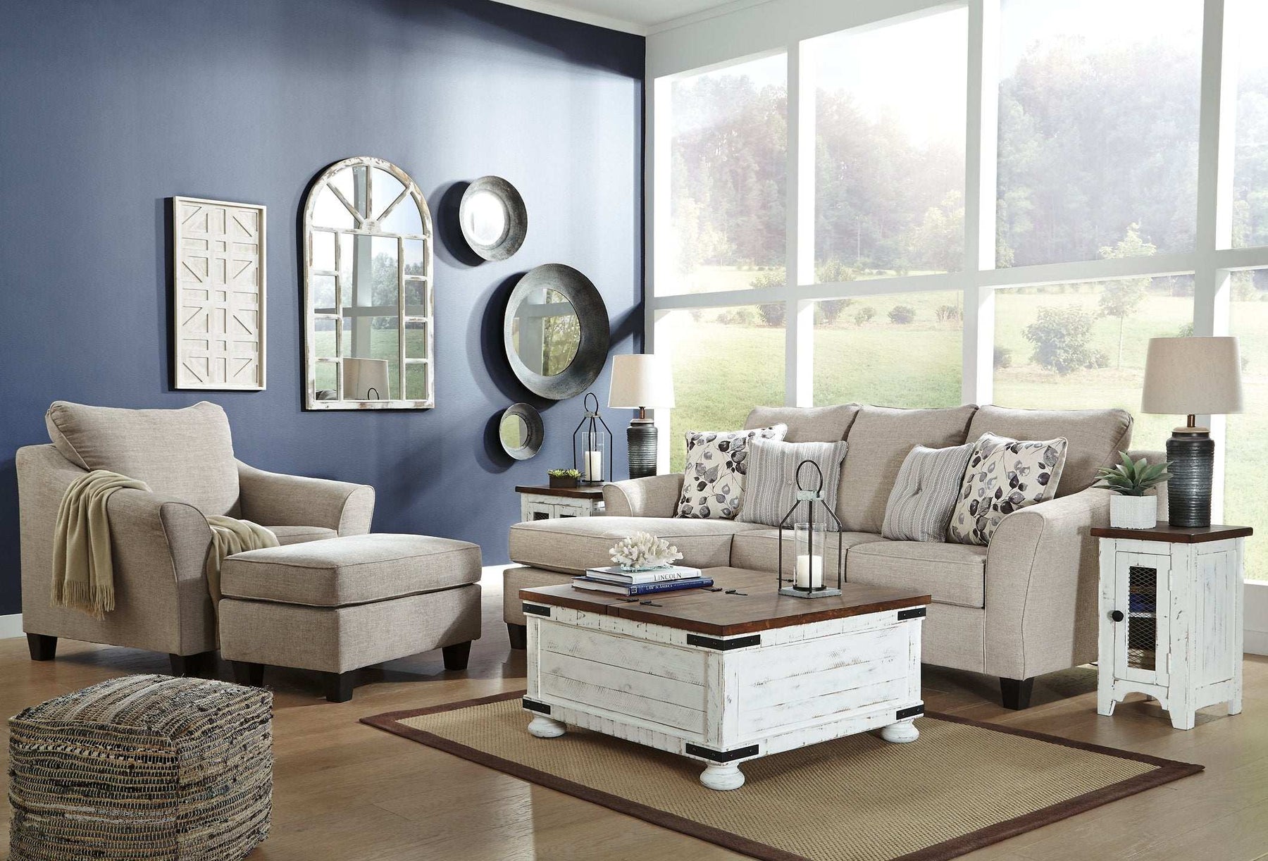 Abney Ottoman Half Price Furniture