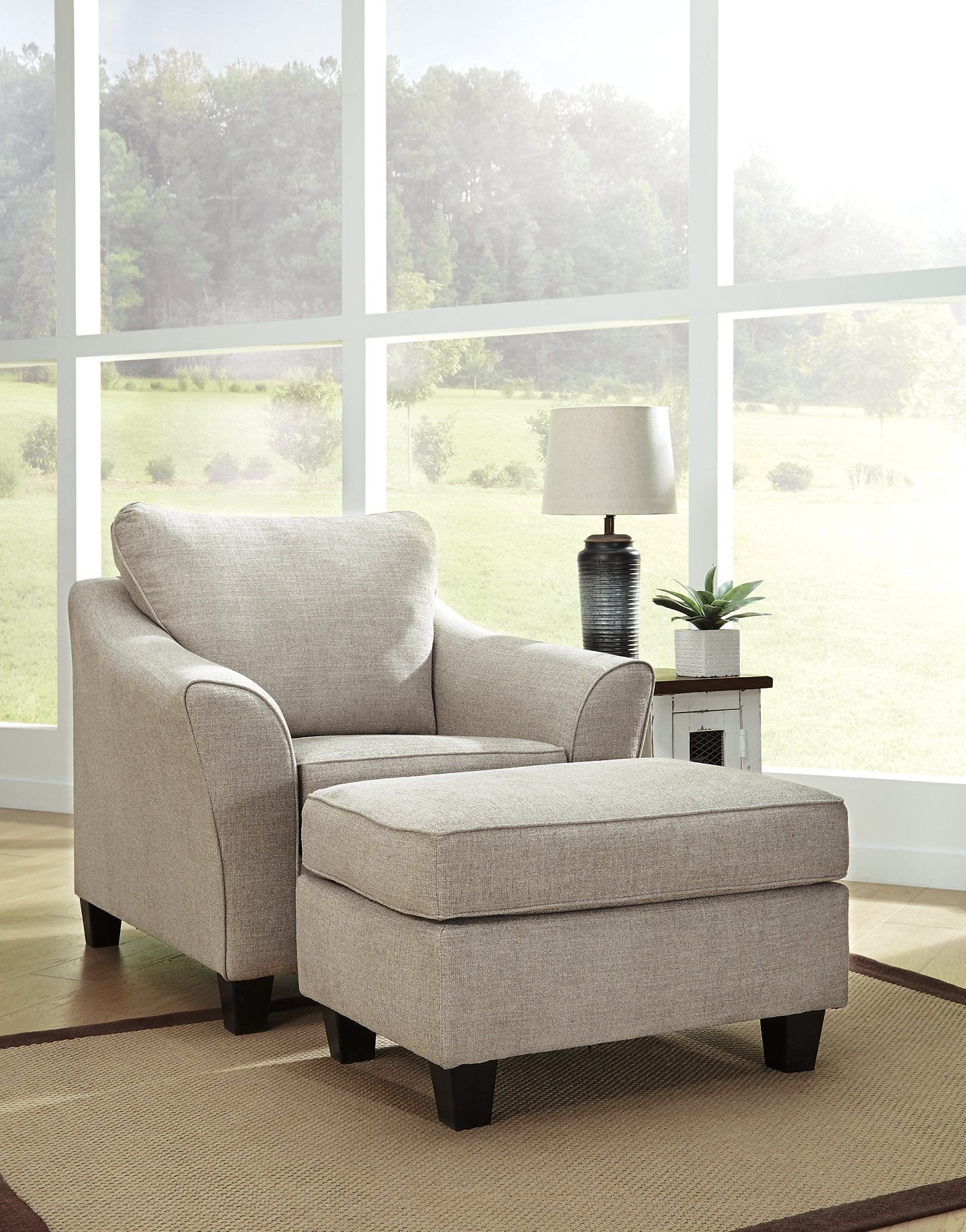 Abney Ottoman - Ottoman - Half Price Furniture