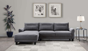 Caspian Upholstered Curved Arms Sectional Sofa Caspian Upholstered Curved Arms Sectional Sofa Half Price Furniture