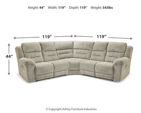 Family Den Power Reclining Sectional - Half Price Furniture