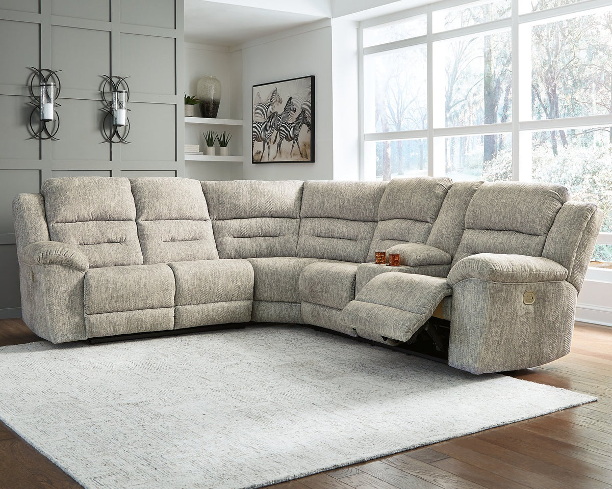 Family Den Power Reclining Sectional - Sectional - Half Price Furniture