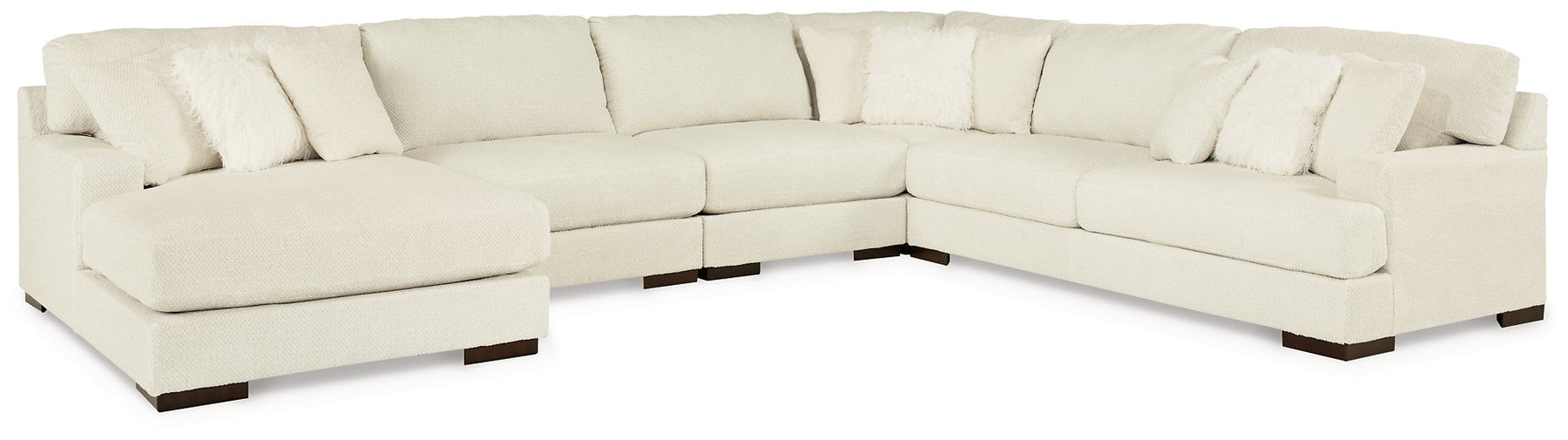 Zada Sectional with Chaise Half Price Furniture