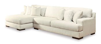 Zada Sectional with Chaise Half Price Furniture