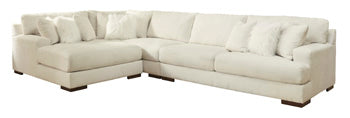 Zada Sectional with Chaise Half Price Furniture