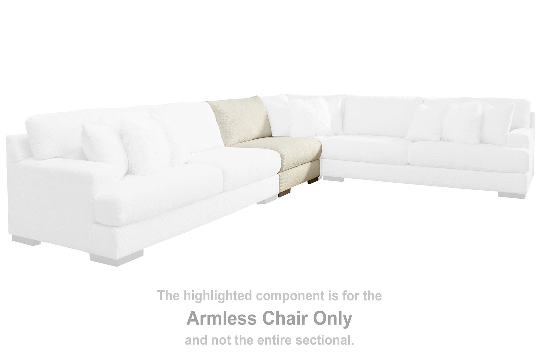 Zada Sectional with Chaise Half Price Furniture