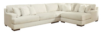 Zada Sectional with Chaise Half Price Furniture