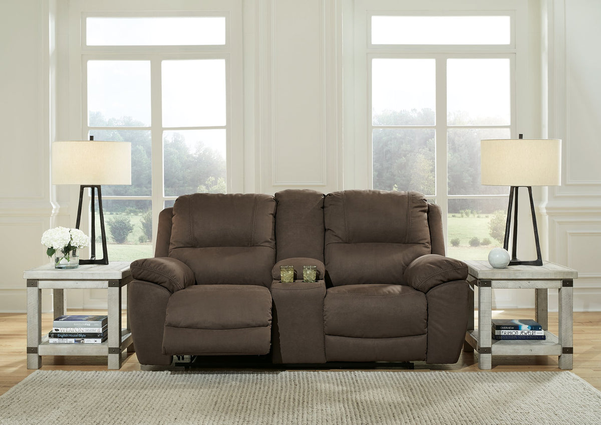 Next-Gen Gaucho Power Reclining Loveseat with Console - Half Price Furniture