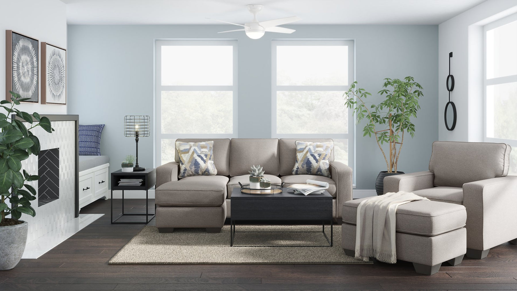 Greaves Living Room Set - Half Price Furniture