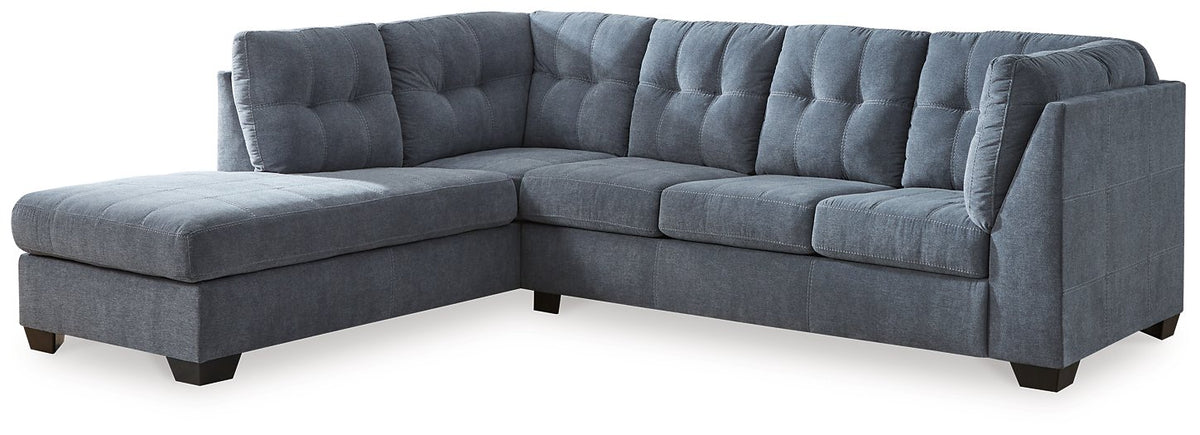 Marleton 2-Piece Sleeper Sectional with Chaise  Las Vegas Furniture Stores