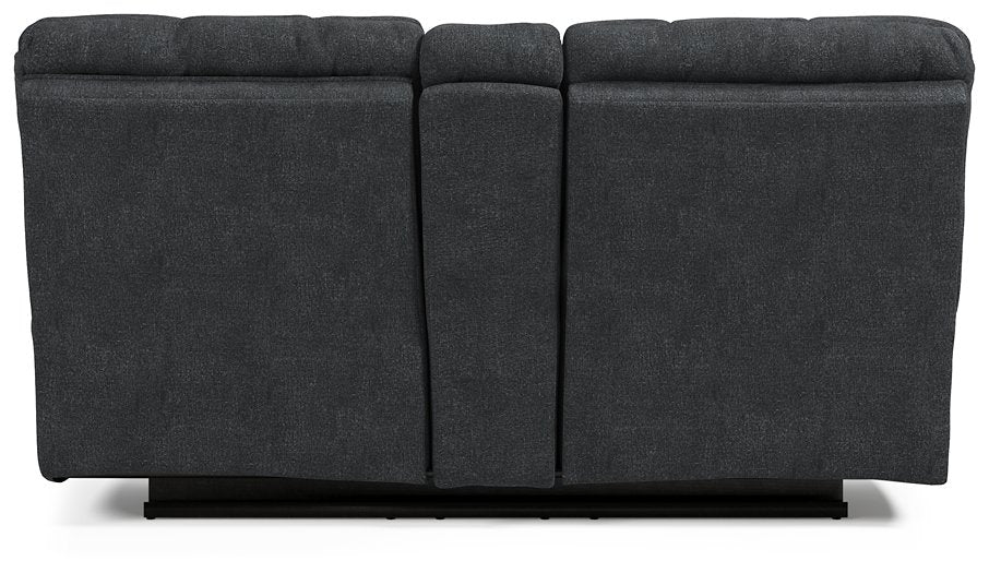 Wilhurst Reclining Loveseat with Console - Half Price Furniture