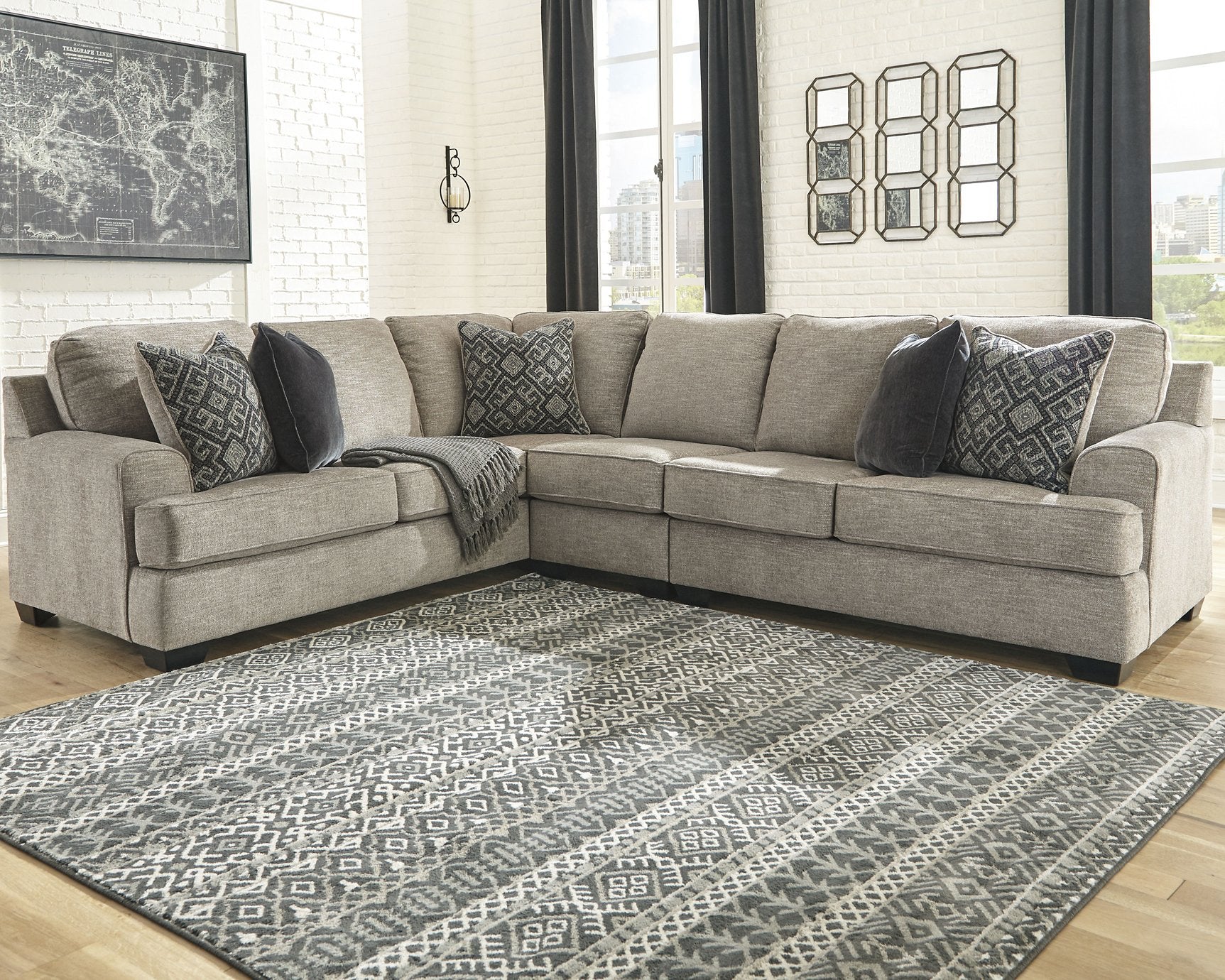 Bovarian Living Room Set - Half Price Furniture