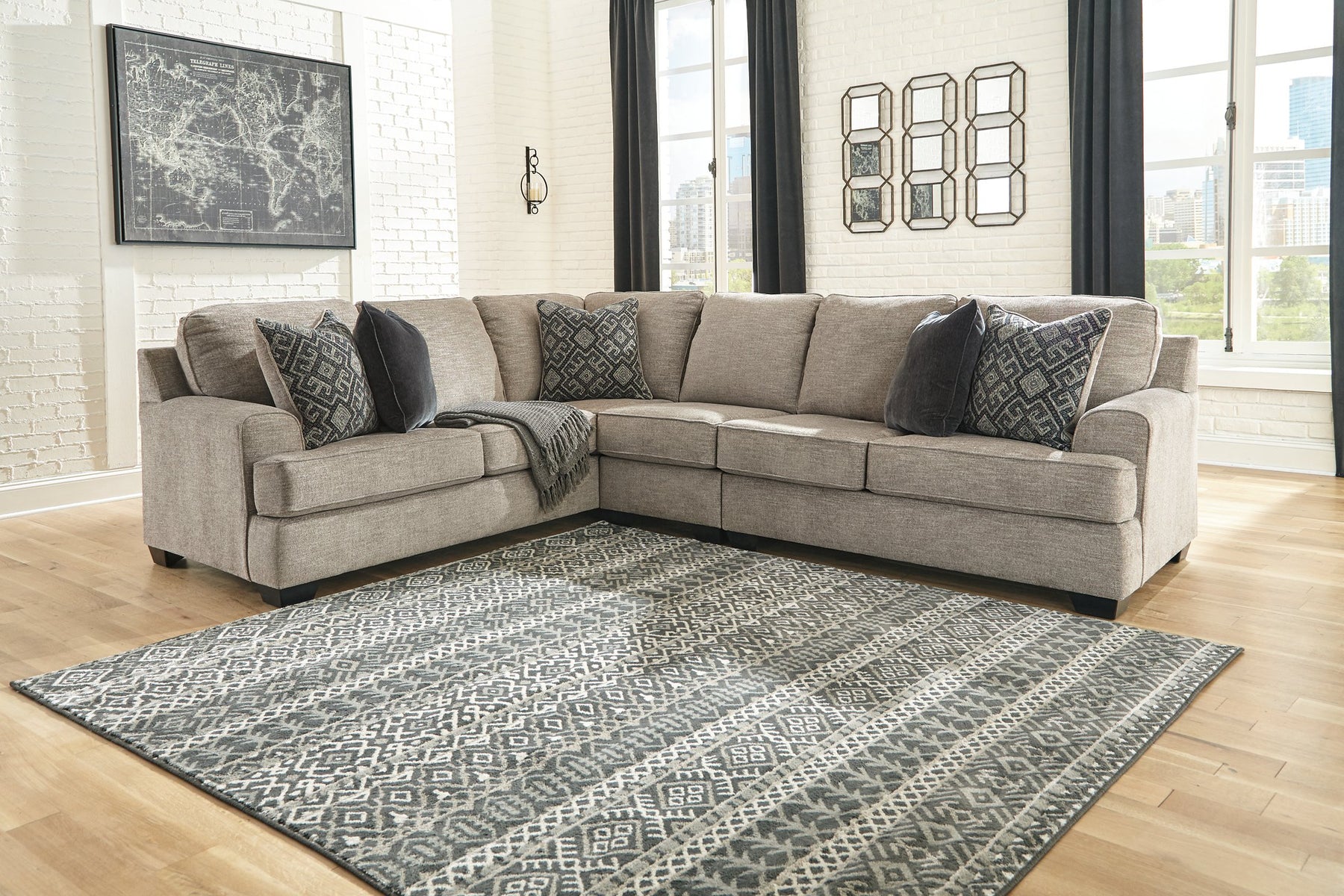 Bovarian Sectional - Sectional - Half Price Furniture