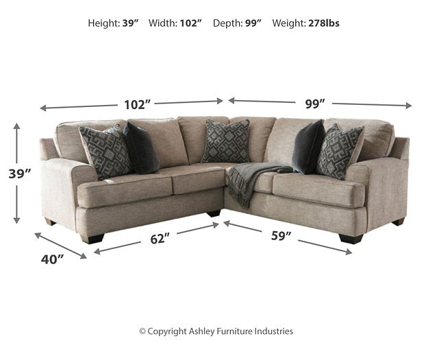 Bovarian Sectional - Sectional - Half Price Furniture