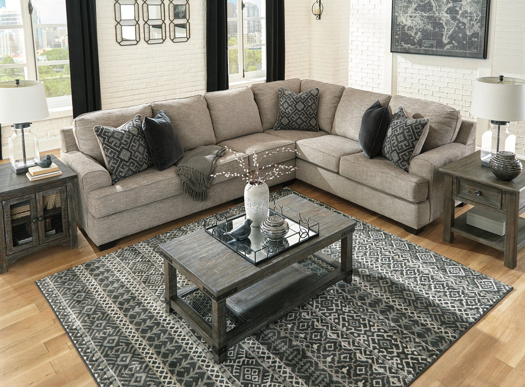 Bovarian Sectional - Sectional - Half Price Furniture