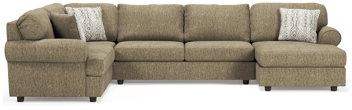 Hoylake 3-Piece Sectional with Chaise  Half Price Furniture