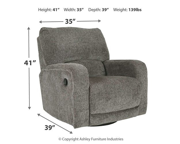 Wittlich Swivel Glider Recliner - Half Price Furniture