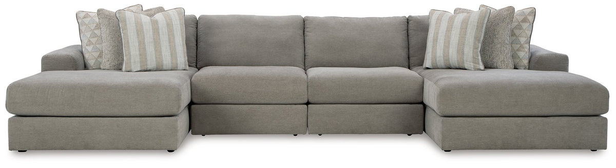Avaliyah Double Chaise Sectional Half Price Furniture