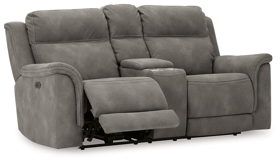 Next-Gen DuraPella Power Reclining Loveseat with Console - Half Price Furniture