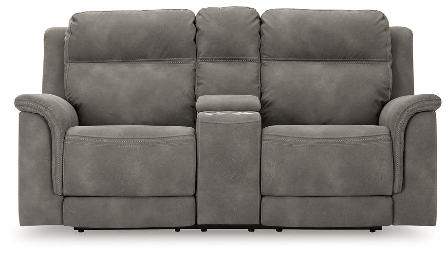 Next-Gen DuraPella Power Reclining Loveseat with Console - Half Price Furniture