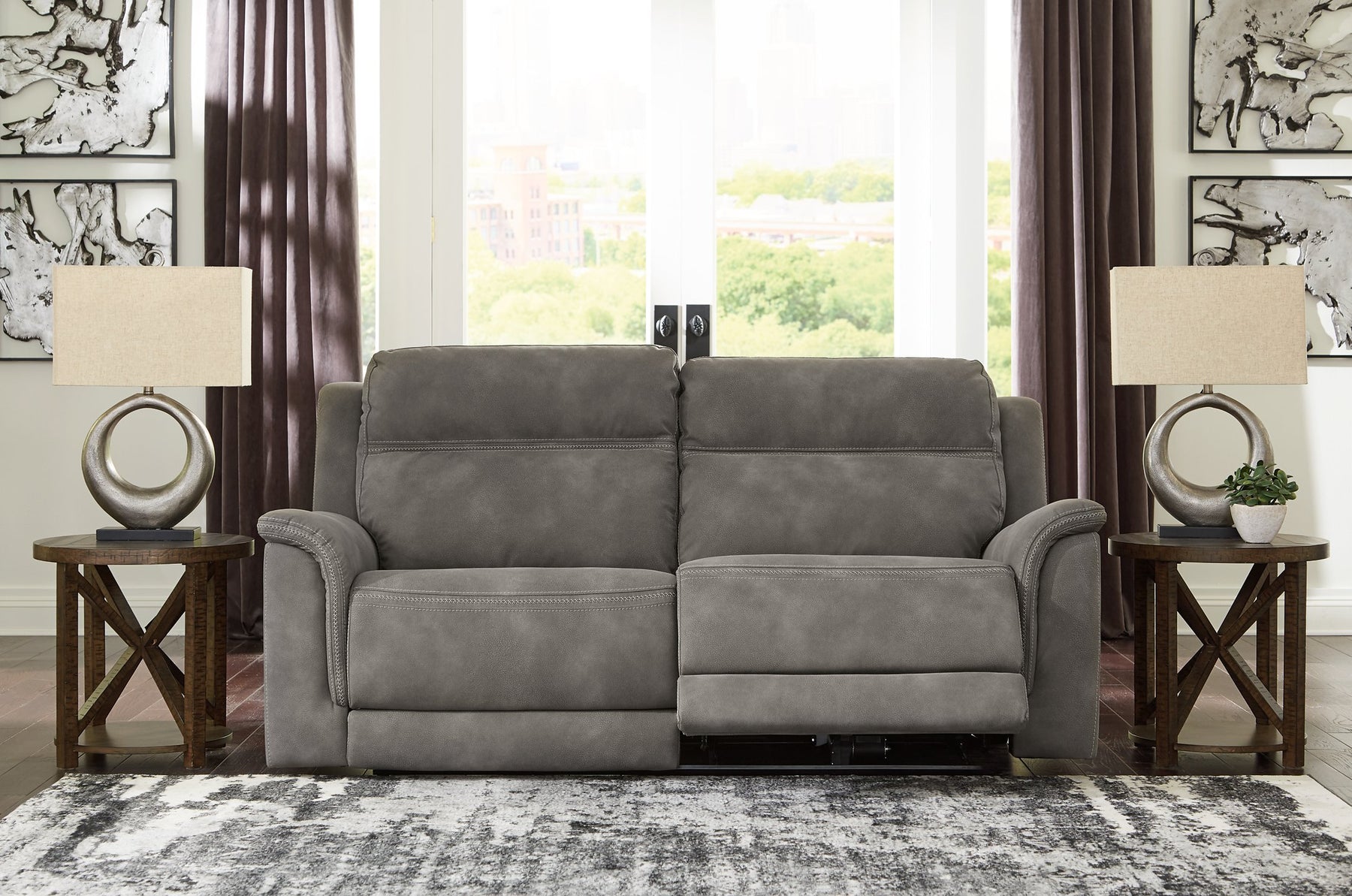 Next-Gen DuraPella Power Reclining Sofa Half Price Furniture