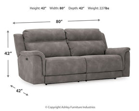 Next-Gen DuraPella Power Reclining Sofa - Half Price Furniture