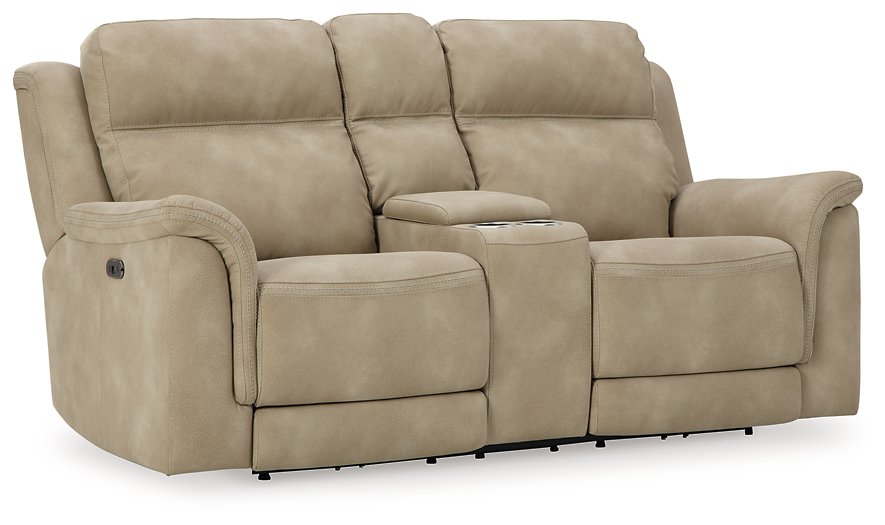 Next-Gen DuraPella Power Reclining Loveseat with Console - Half Price Furniture