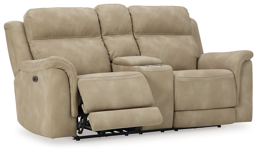 Next-Gen DuraPella Power Reclining Loveseat with Console - Half Price Furniture