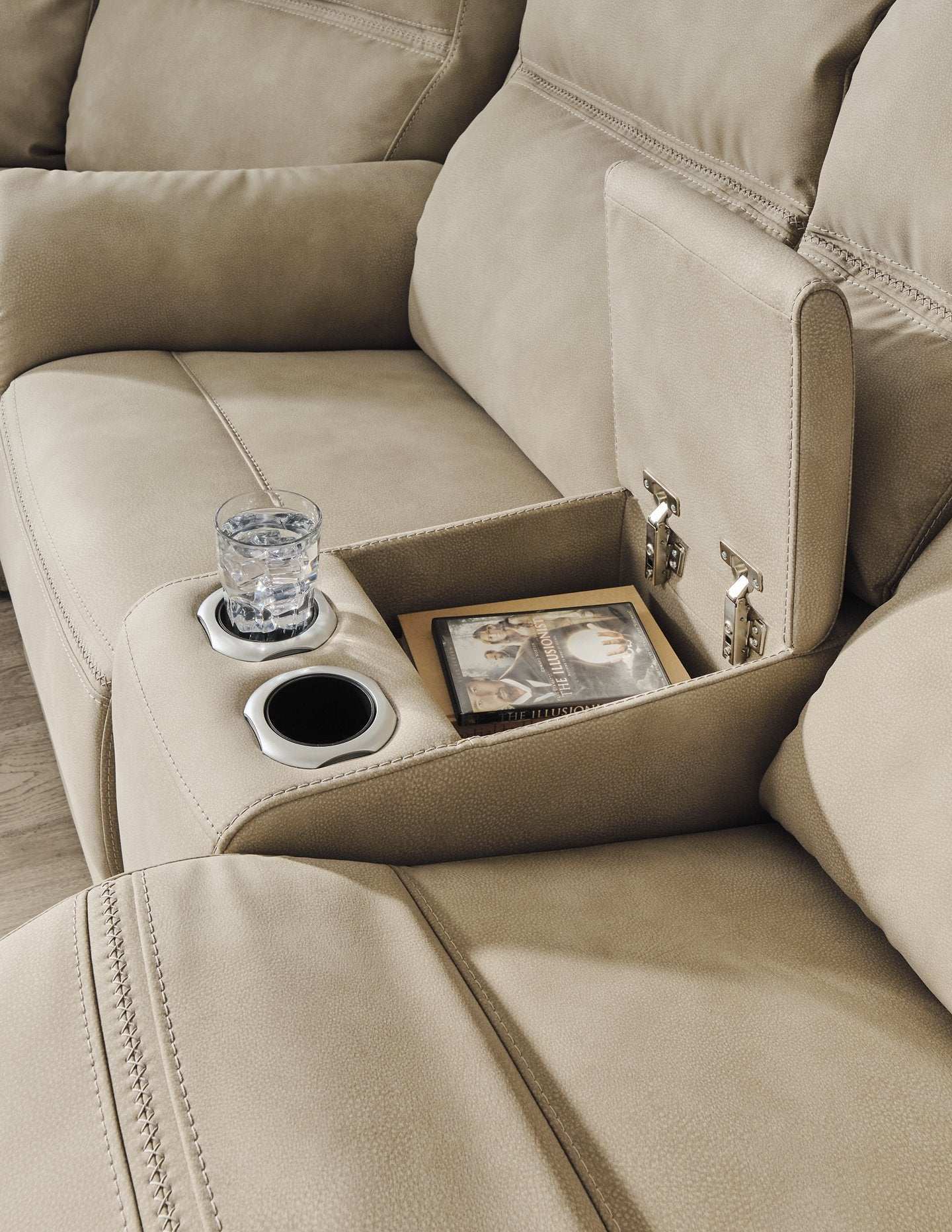 Next-Gen DuraPella Power Reclining Loveseat with Console - Half Price Furniture