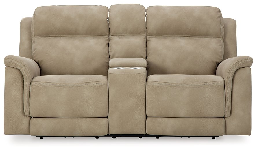 Next-Gen DuraPella Power Reclining Loveseat with Console Half Price Furniture