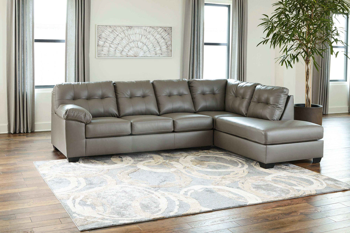 Donlen Sectional Living Room Set - 2 Piece Comfort and Style