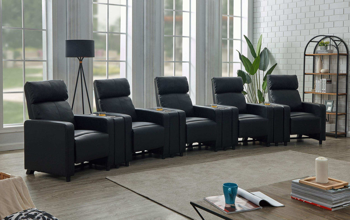600181 S5A 9 PC 5 SEATER HOME THEATER - Half Price Furniture