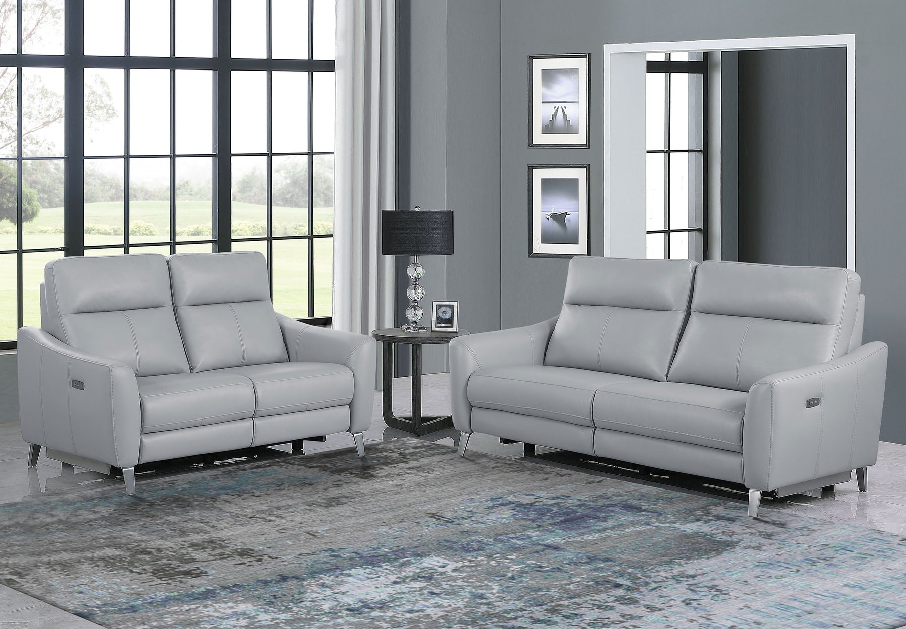 Derek Upholstered Power Living Room Set  Las Vegas Furniture Stores