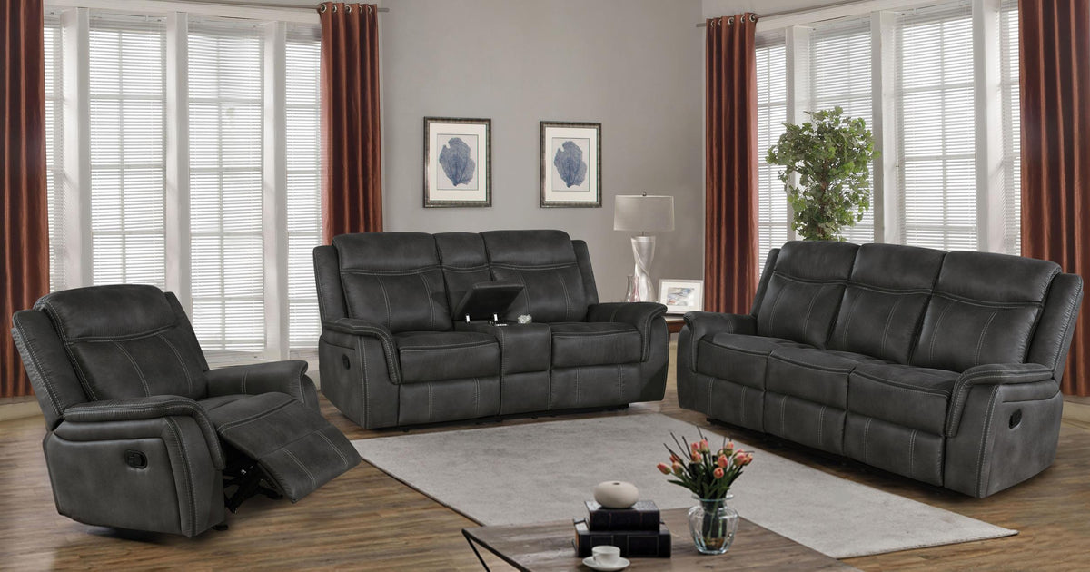 Lawrence 3-Piece Upholstered Tufted Living Room Set  Las Vegas Furniture Stores