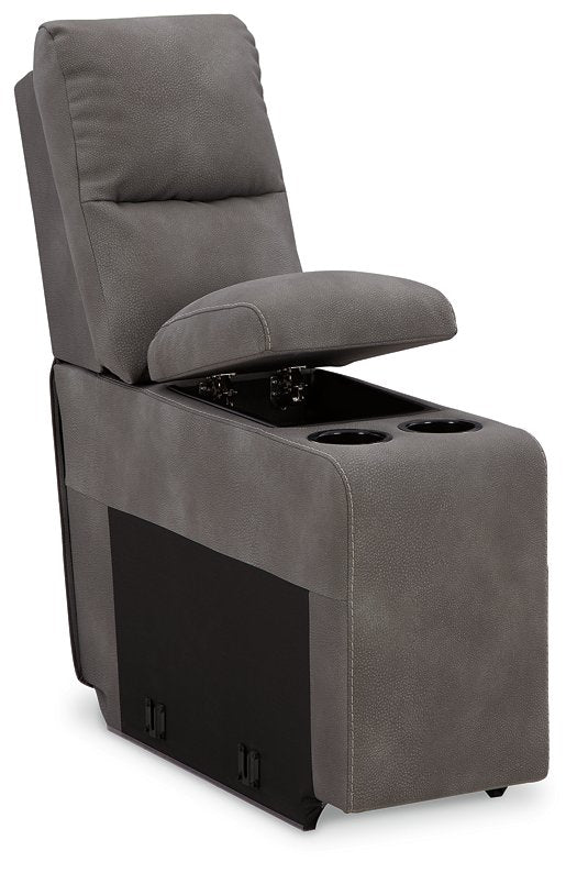 Next-Gen DuraPella Power Reclining Sectional Loveseat with Console - Half Price Furniture