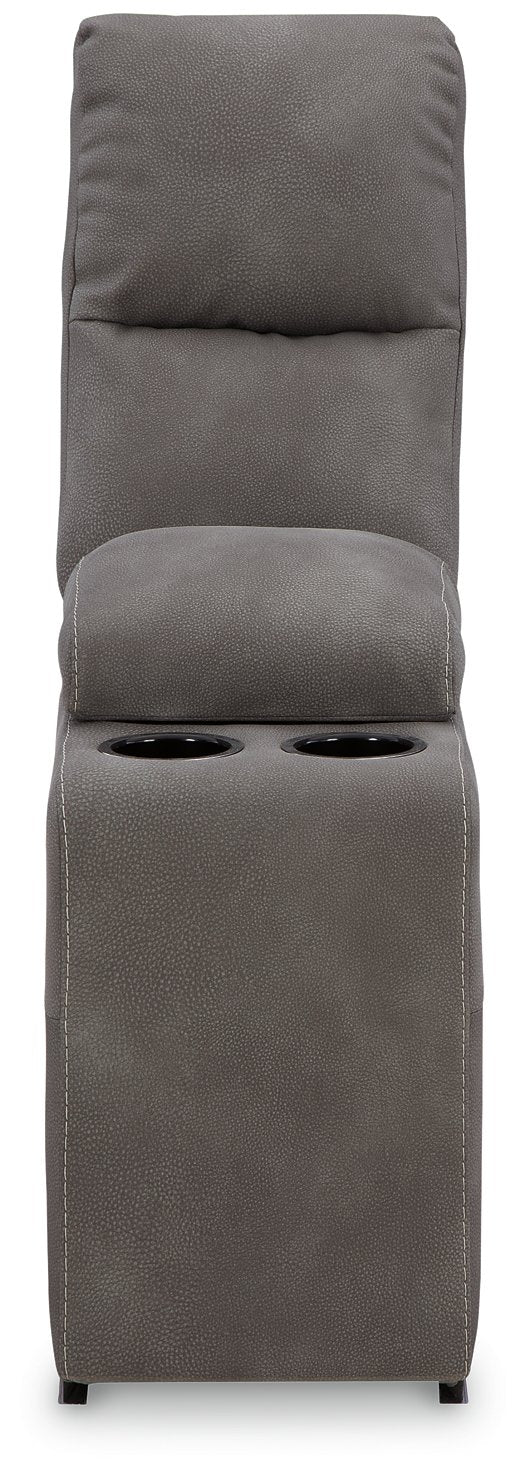 Next-Gen DuraPella Power Reclining Sectional Loveseat with Console - Half Price Furniture