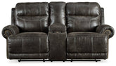 Grearview Power Reclining Loveseat with Console  Half Price Furniture