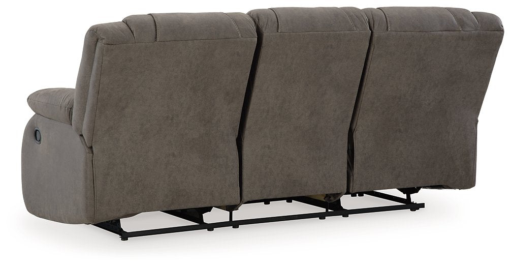 First Base Reclining Sofa - Half Price Furniture