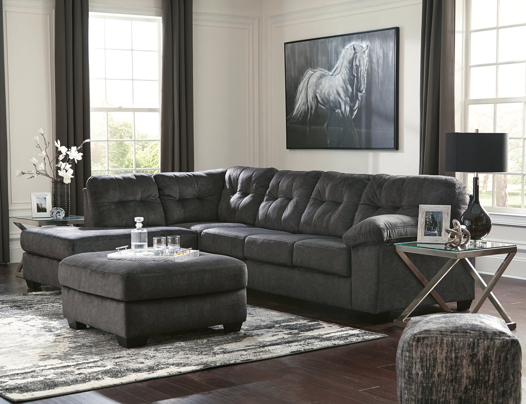 Accrington Oversized Ottoman - Ottoman - Half Price Furniture