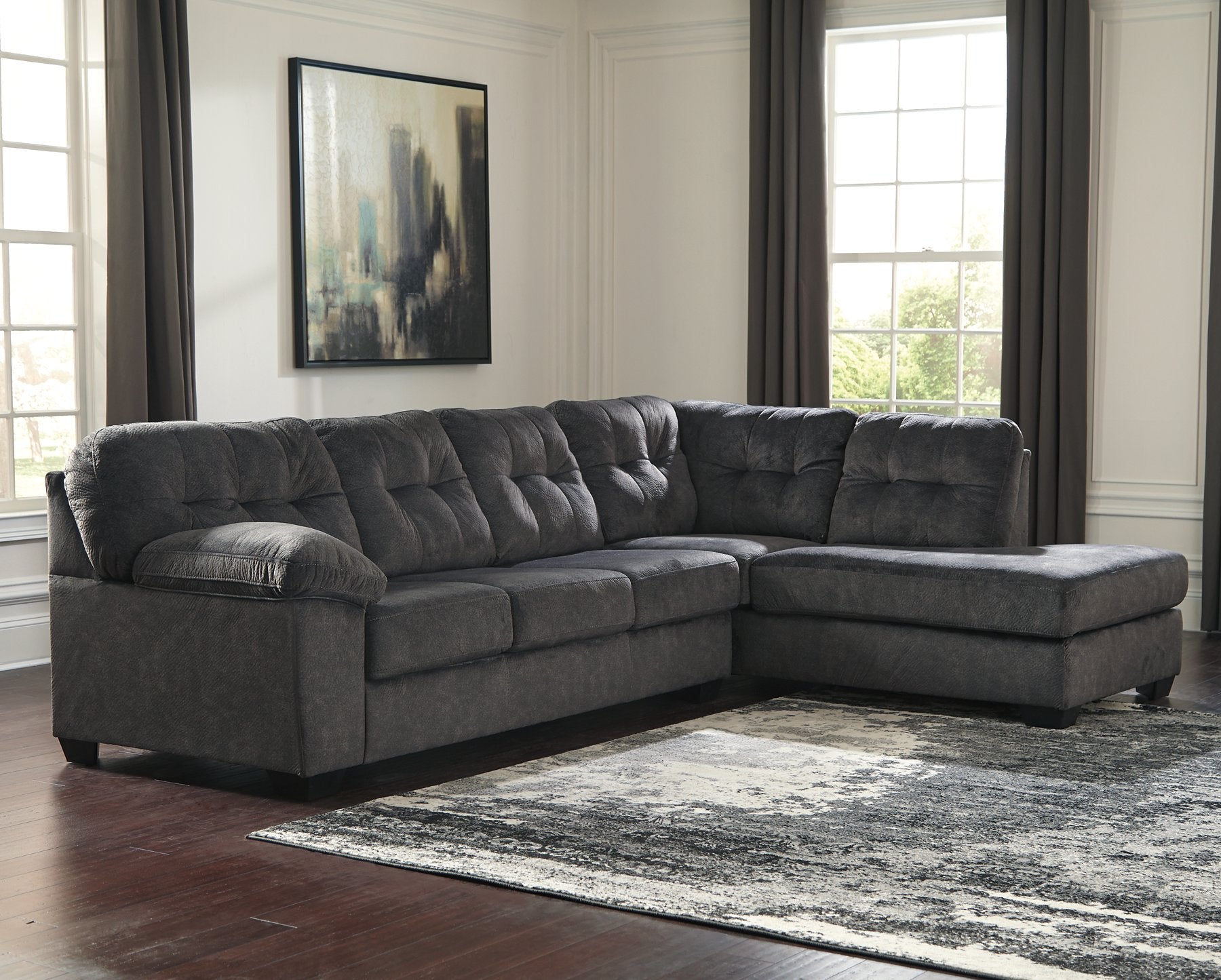 Accrington 2-Piece Sleeper Sectional with Chaise Accrington 2-Piece Sleeper Sectional with Chaise Half Price Furniture