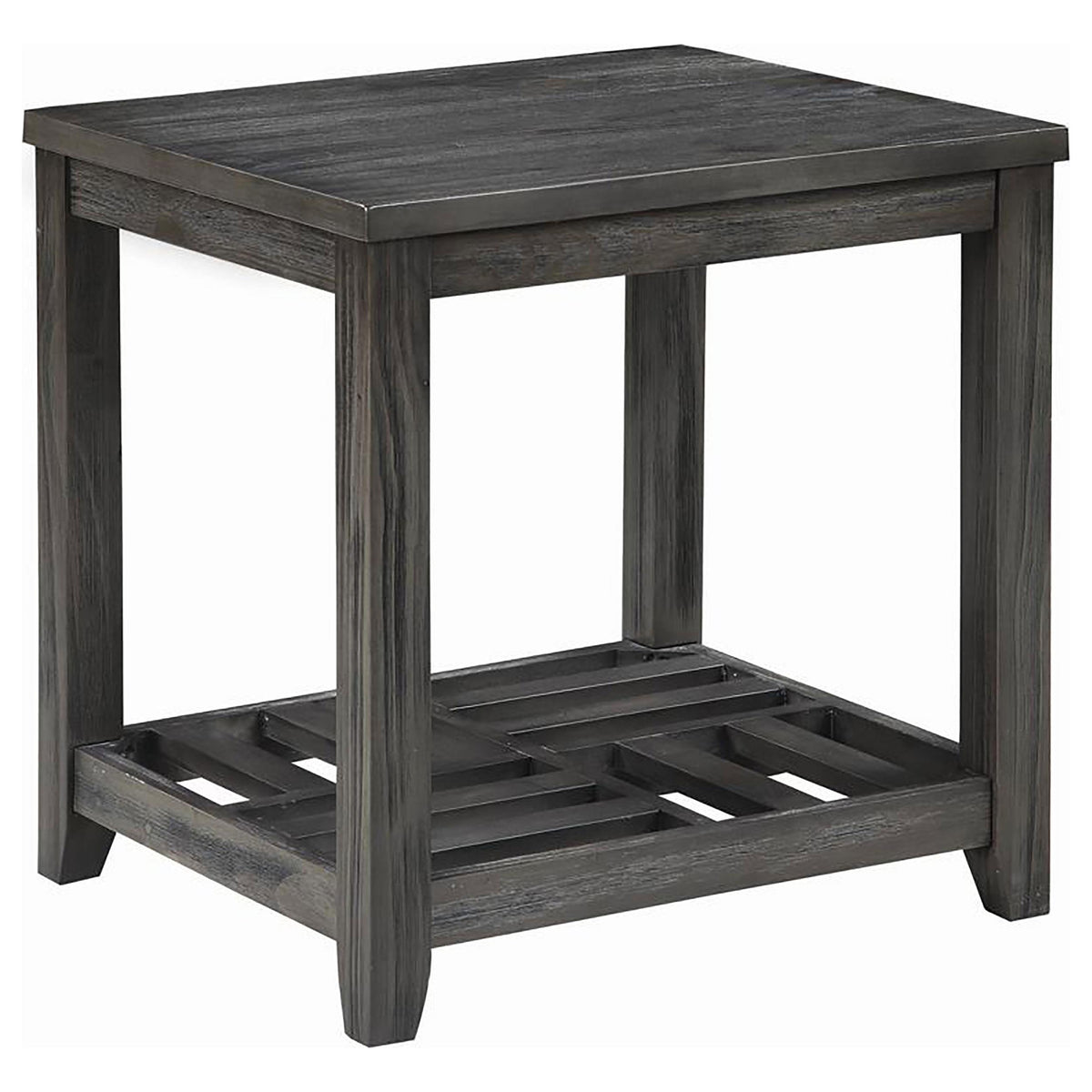 Cliffview 1-shelf Rectangular End Table Grey Cliffview 1-shelf Rectangular End Table Grey Half Price Furniture
