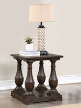 Walden Rectangular End Table with Turned Legs and Floor Shelf Coffee Half Price Furniture