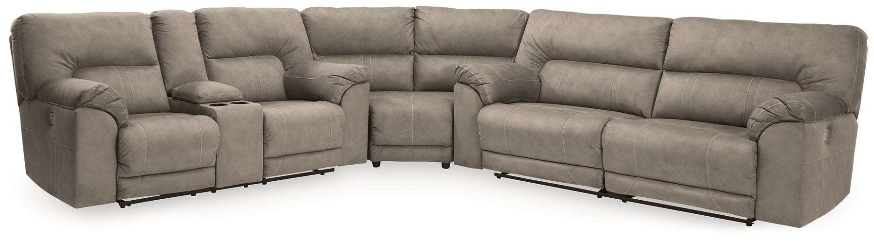 Cavalcade 3-Piece Power Reclining Sectional Half Price Furniture
