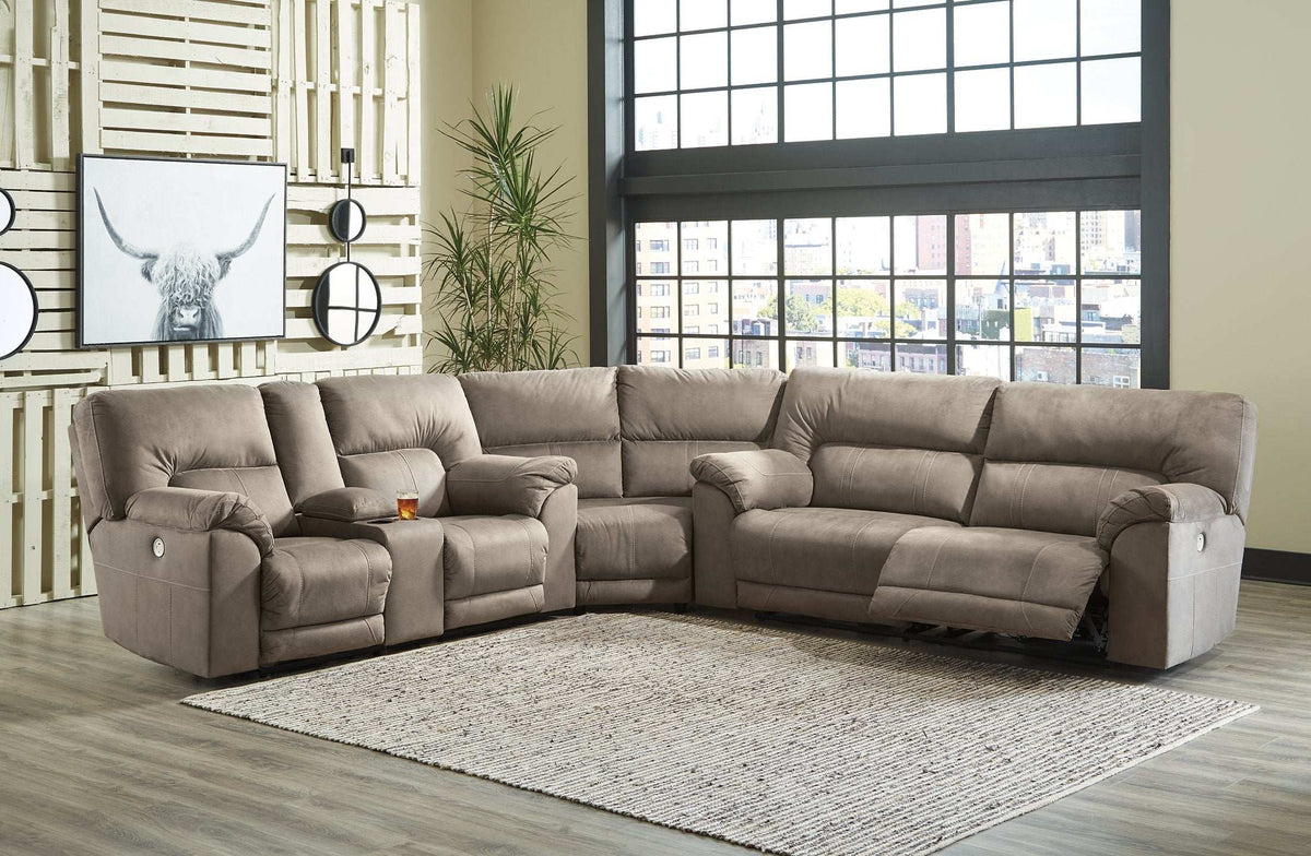 Cavalcade 3-Piece Power Reclining Sectional Half Price Furniture