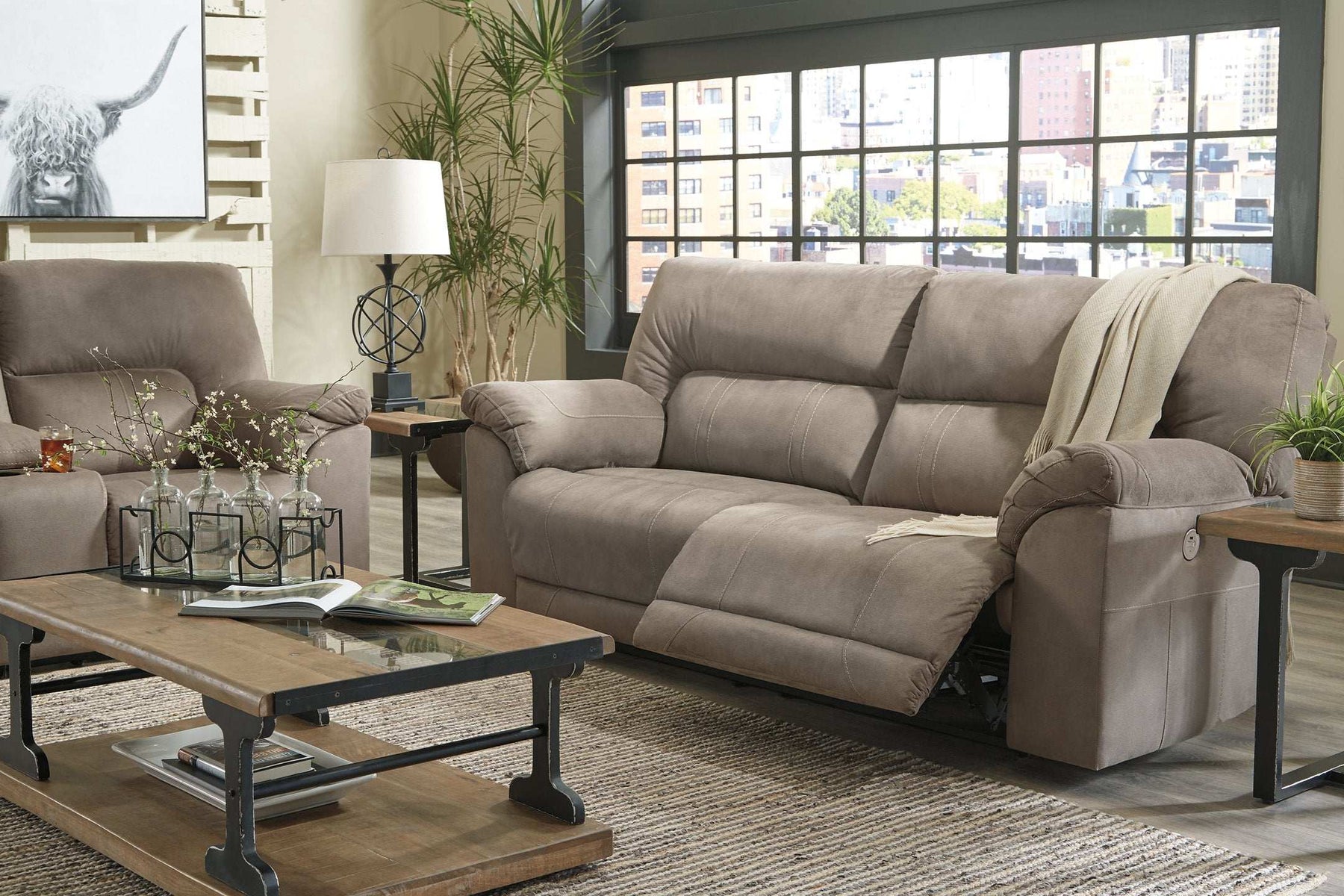 Cavalcade 3-Piece Power Reclining Sectional Half Price Furniture